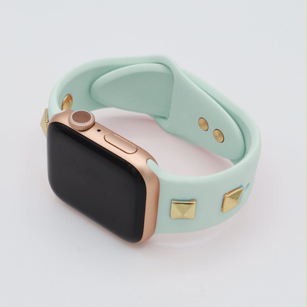 NEW Studded Printed Apple Watch Band Strap 38/40/41/42/44/45mm For Series 1-9